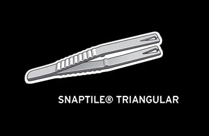 Snaptile Disposable Piercing Forceps (Triangular) Wholesale - Case of 600