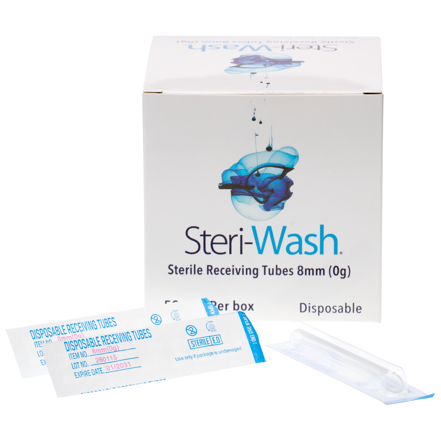 🎁 Steri Wash 0g Disposable Receiving Tubes (100% off)