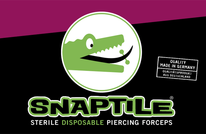 Snaptile Disposable Piercing Forceps Wholesale (Circular) - Case of 600