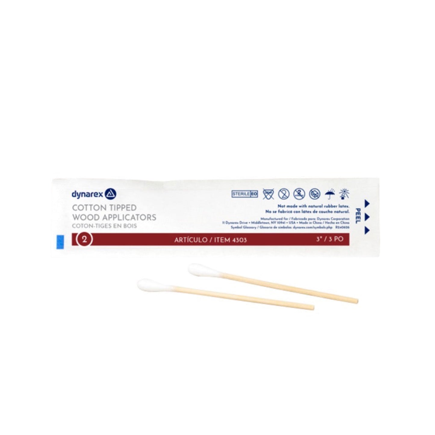 Cotton Tipped Wood Applicators - Sterile