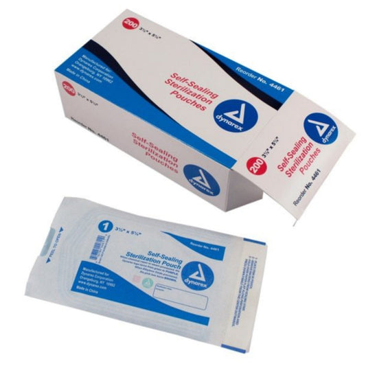 Sterilization Pouches - 3.5” x 5.25”