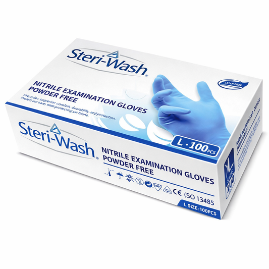 COMING SOON! Steri-Wash Wholesale Disposable Nitrile Gloves