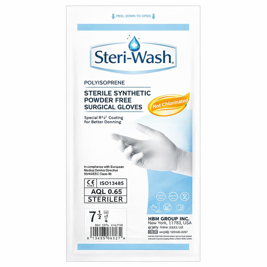 COMING SOON! Steri-Wash Wholesale Disposable Polyisoprene Gloves