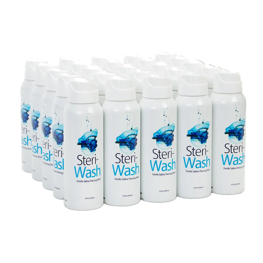 Steri-Wash® Sterile Saline Piercing Spray (Wholesale) - 3oz. case of 25
