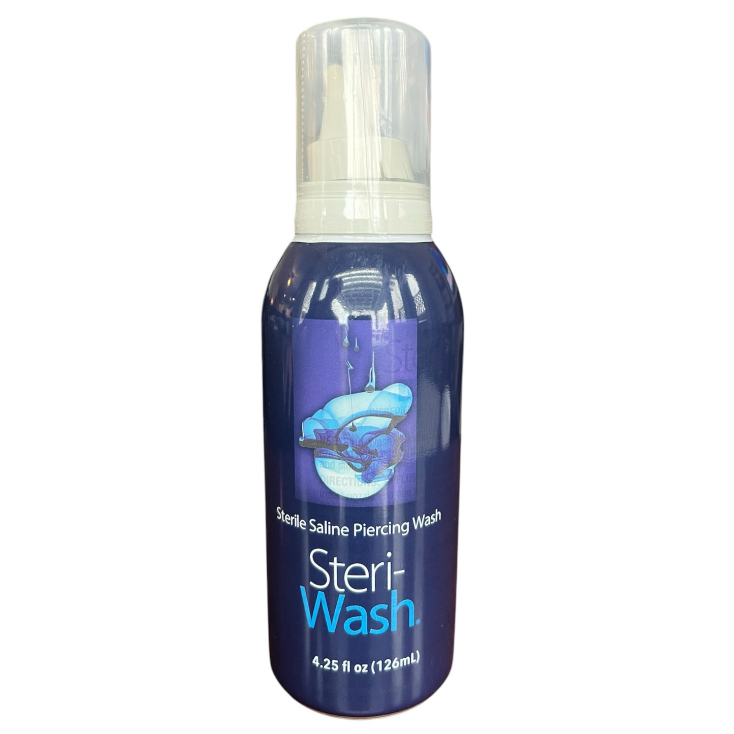 NEW!!! 4.25 oz Sterile Saline Piercing Wash Case of 24 (wholesale)